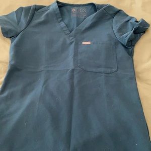 Figs scrub top xxs